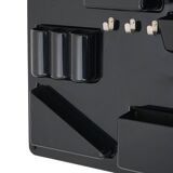 Wall organiser plateau Uten.Silo black by Dorothee Maurer Becker for Design M, 1960s