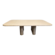 Travertine coffee table, Italy circa 1970