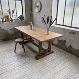2m elm monastery table