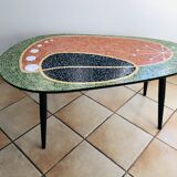 Mosaic coffee table design 50s/60s