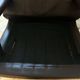 Vintage leather and steel swivel chair, 1970s, Walter Knoll