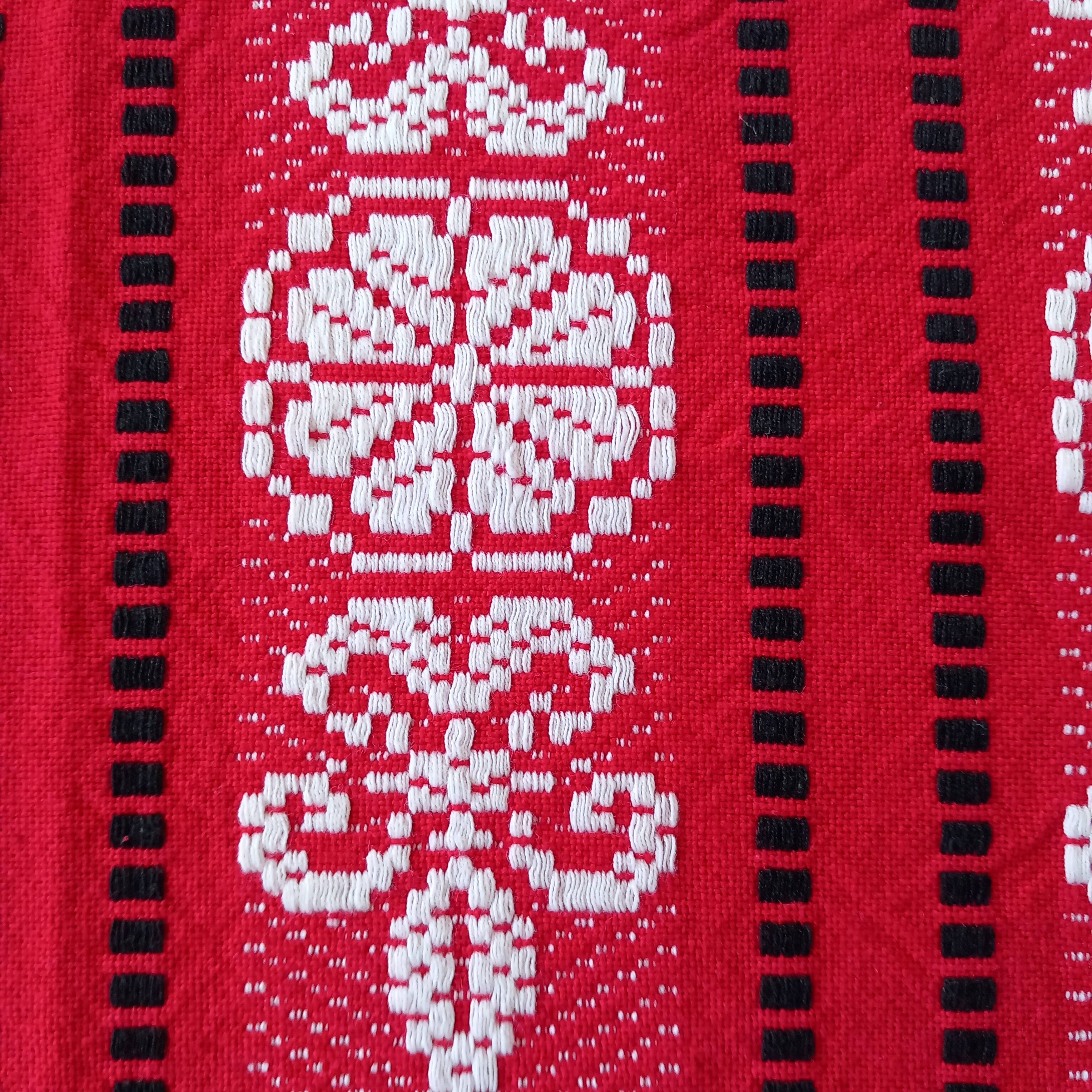 Grande nappe basque et 6 serviettes