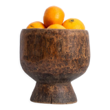 Handmade African wooden salad bowl