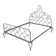 Louis XV style wrought iron bed