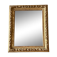 Small mirror - antique frame - wood and gilded stucco