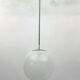 Mid-Century Venini Reticello sphere pendant. Italy 1950s
