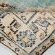 5x8 Green & Cream Oriental Vintage Rug 157x235Cm SK 24776