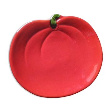 Vintage ceramic tomato presentation plate