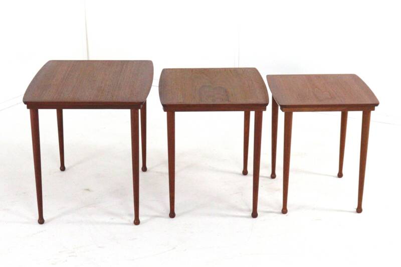 Jørgen Aakjær Jørgensen for Møbelintarsia nesting tables - danish design
