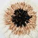 Juju hat blanc beige noir 80cm