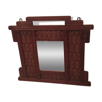 miroir bois Art Déco manufacture Innova 1930