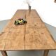 Very large farmhouse table in solid oak, 1950s – L300 cm