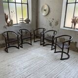 5 Allmimö chairs from the 80s