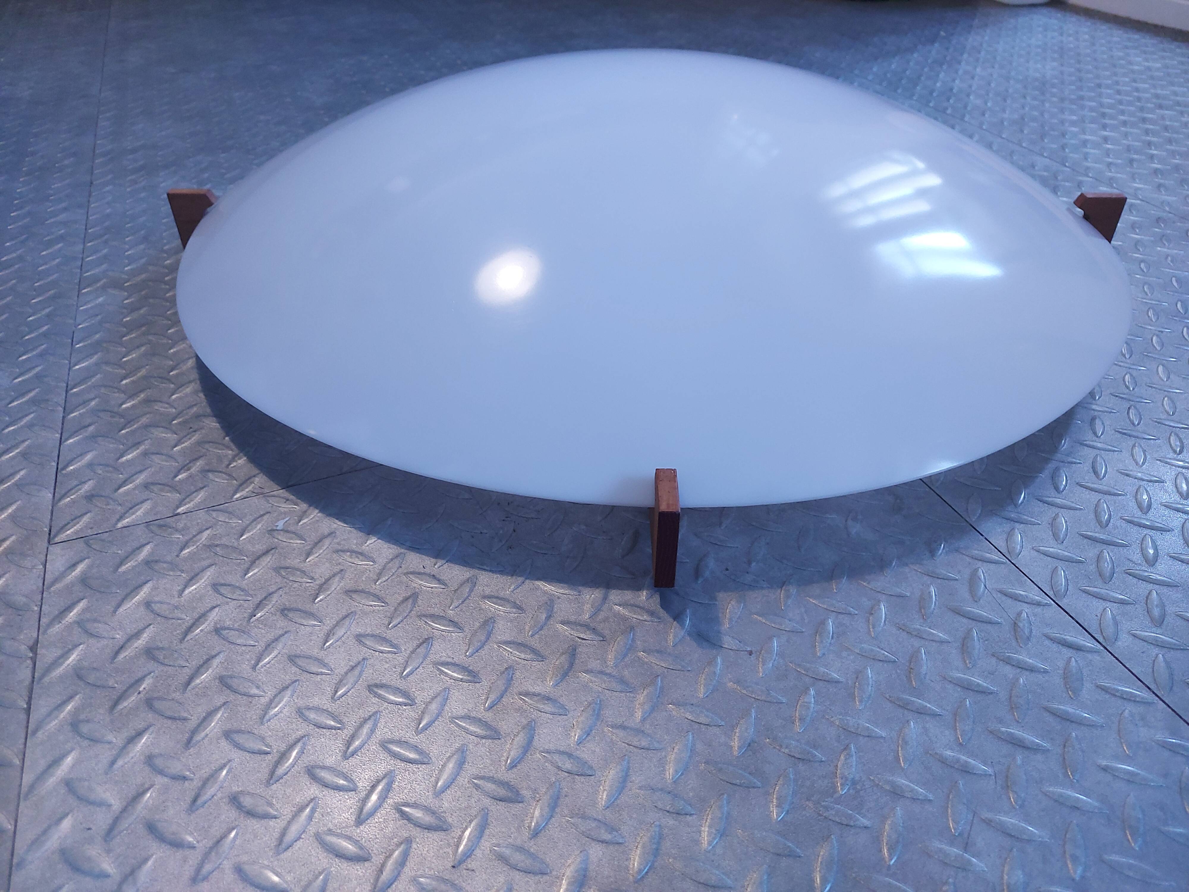 Plafonnier, lustre design Scandinave Osten Kristiansson pour Luxus