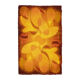 Orange 'abstract' desso carpet 173cm X 120cm