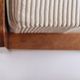 Vintage armchairs set of 2 brutalism off white corduroy