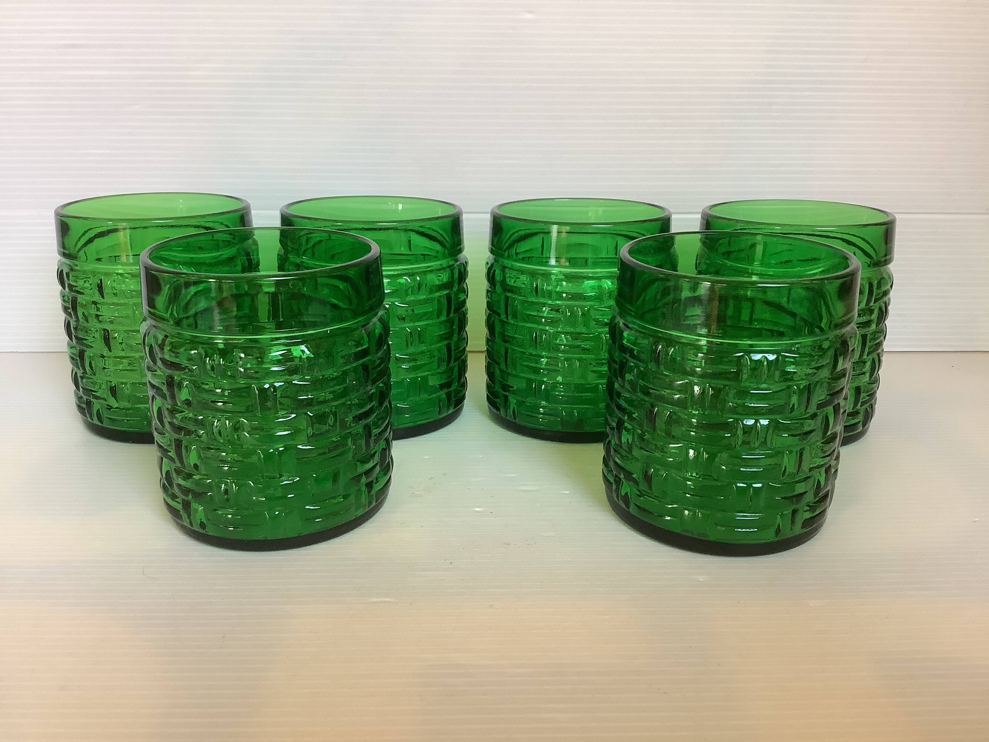 Bormioli Italy orangeade service pitcher glasses