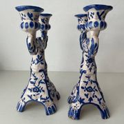 Ceramic candle holders