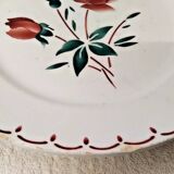 Set of 5 Vintage Badonviller Deep Plates