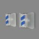 Murano glass wall sconces, 1980s, set of 2