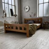 Maison Regain solid double bed 140 cm
