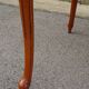 Table ovale avec rallonges, style Louis XV