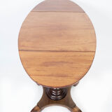 Side table with extensions in mahogany from around the 1890s