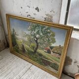 Oil painting canvas 1944 XL