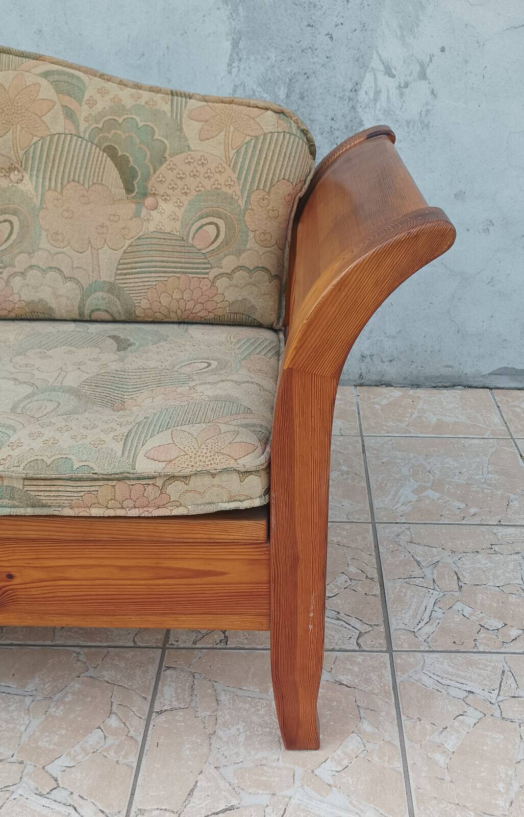 Vintage pine bench