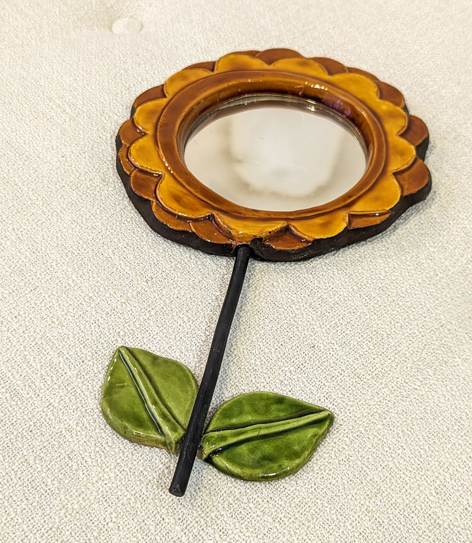 Hand mirror by Mithé Espelt, 1965
