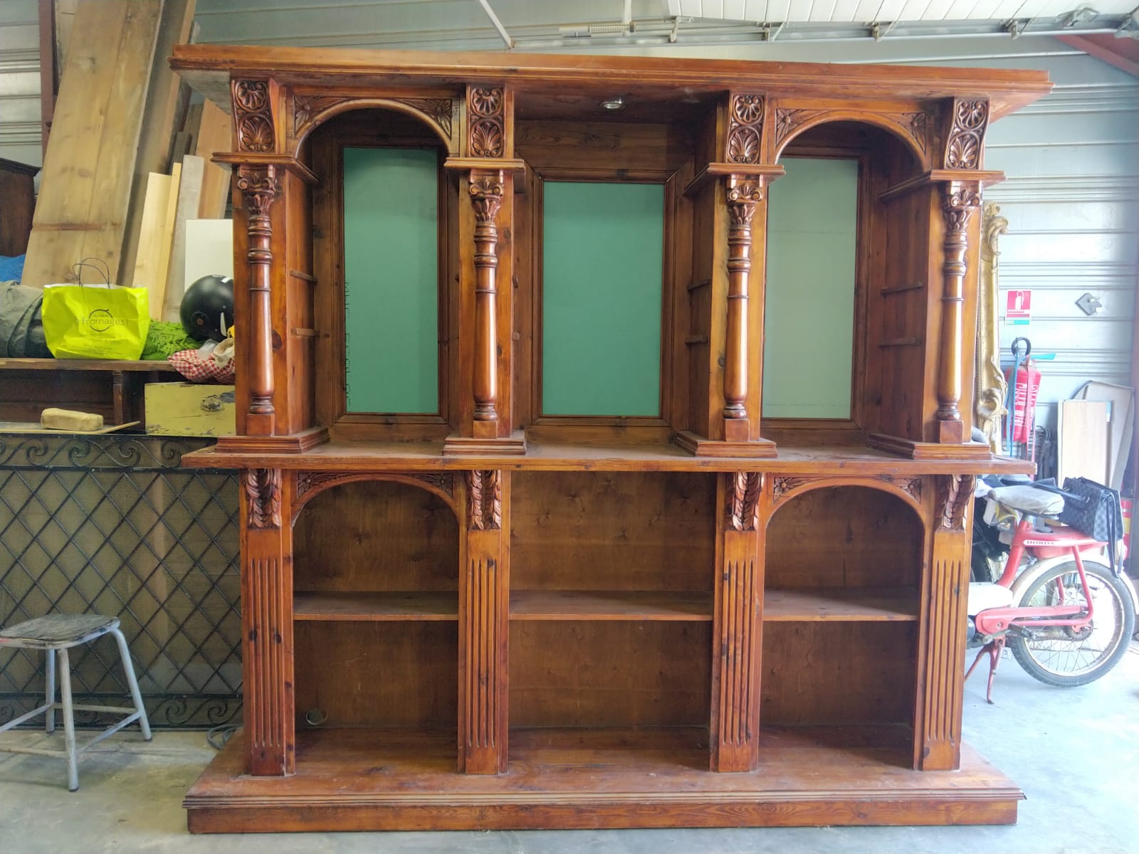 Pharmacy/library furniture