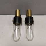 Kay kørbing saga wall lamps, produced by lyfa denmark 1950-1960s.