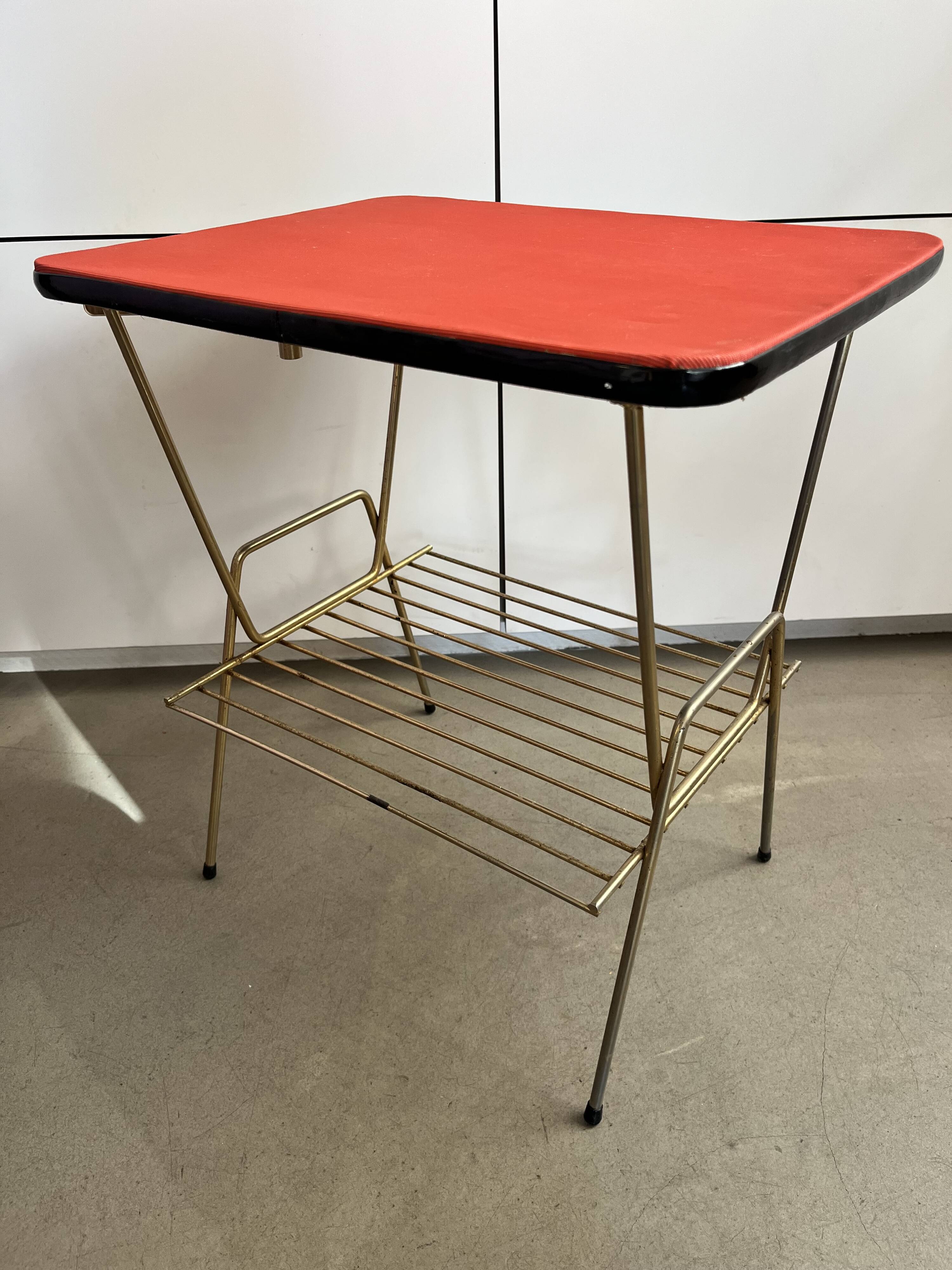 Vintage magazine rack from the 60s