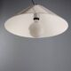 Vintage iGuzzini ceiling light in plastic, Italian design, 1970s.