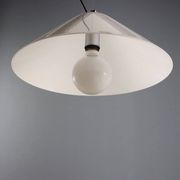 Vintage iGuzzini ceiling light in plastic, Italian design, 1970s.