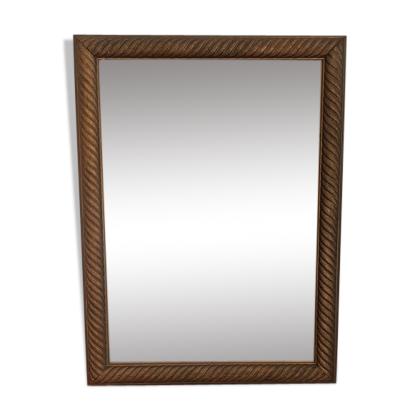 Golden 81x61cm mirror