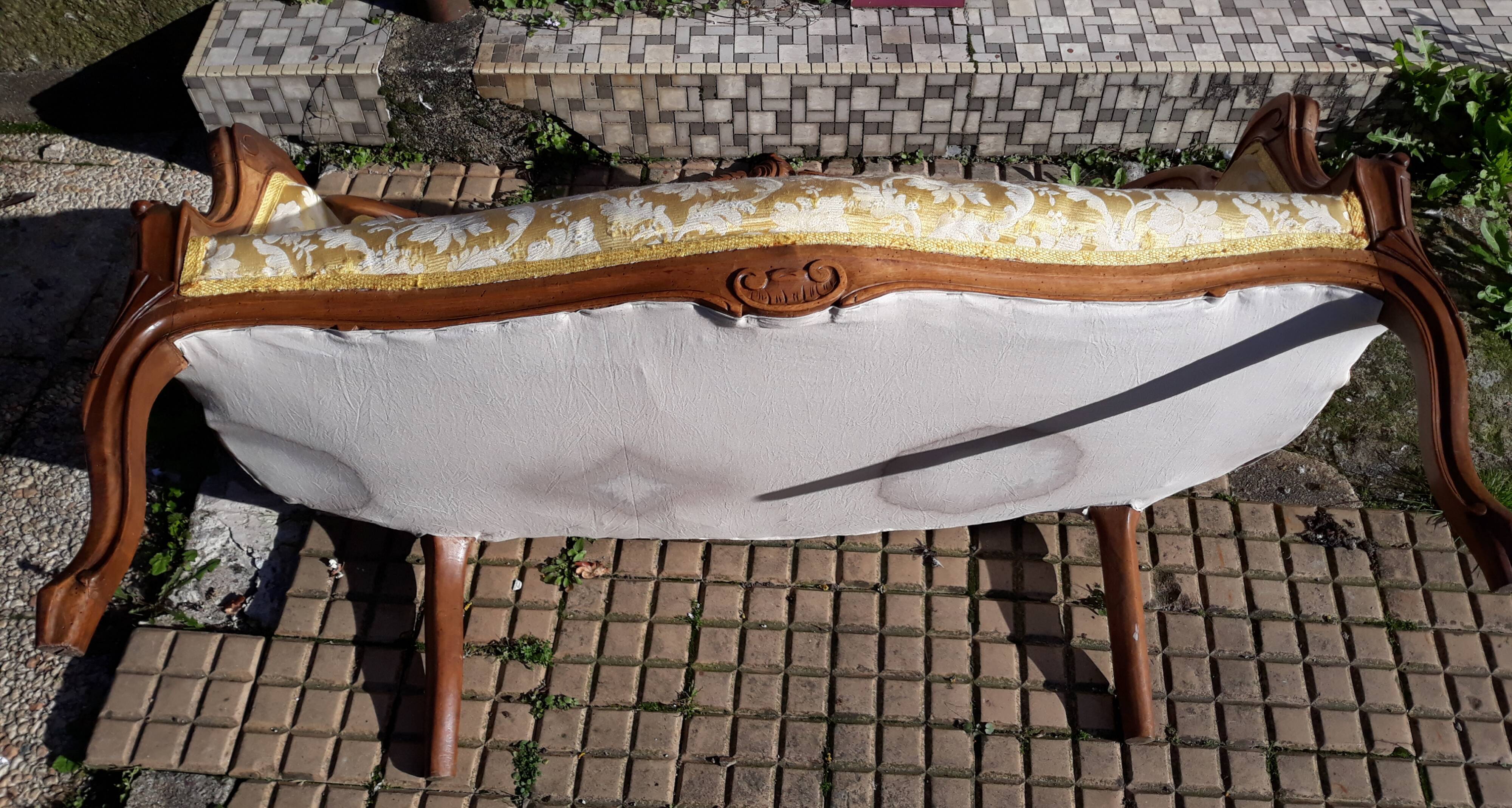 Banquette de style Louis XV