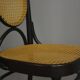Chairs in bent beech and vienna straw, 1980