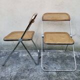 Plia chairs by Giancarlo Piretti for Castelli 1960