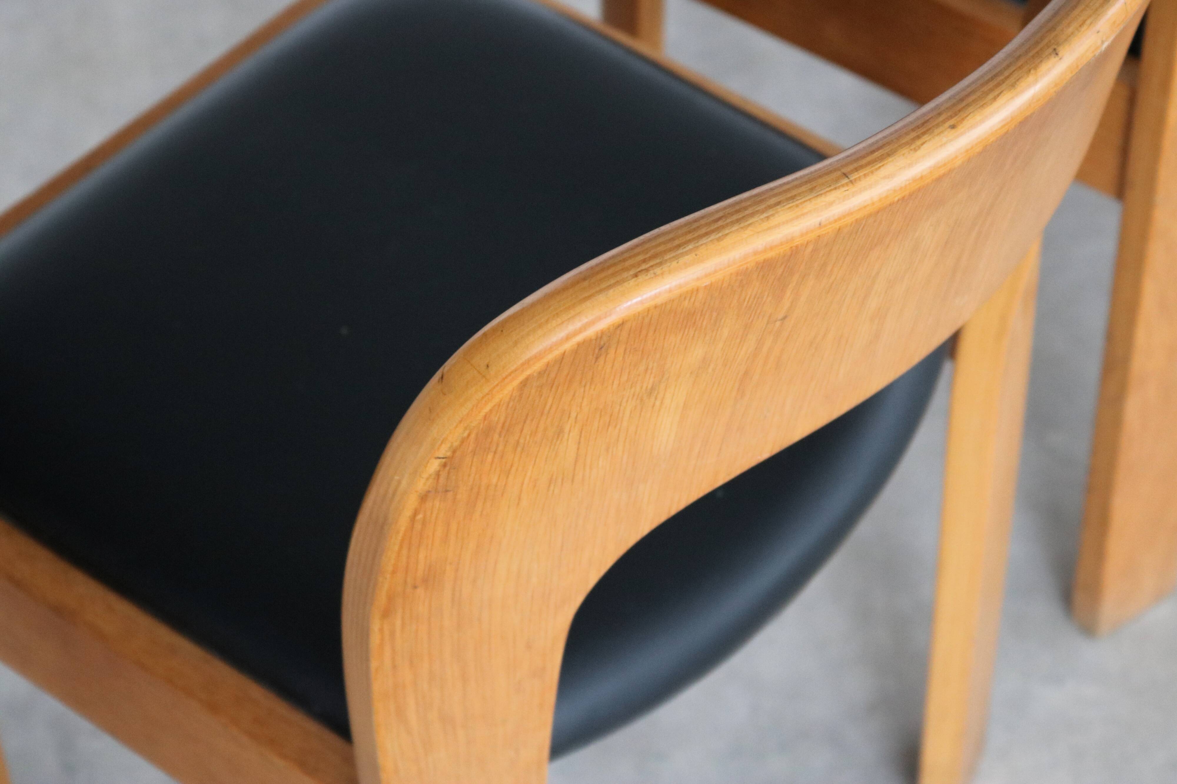 vintage eetkamerstoelen | stoelen | jaren 60 | eiken