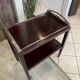 Rolling bar cart with 1 removable tray, Art Deco 1930.
