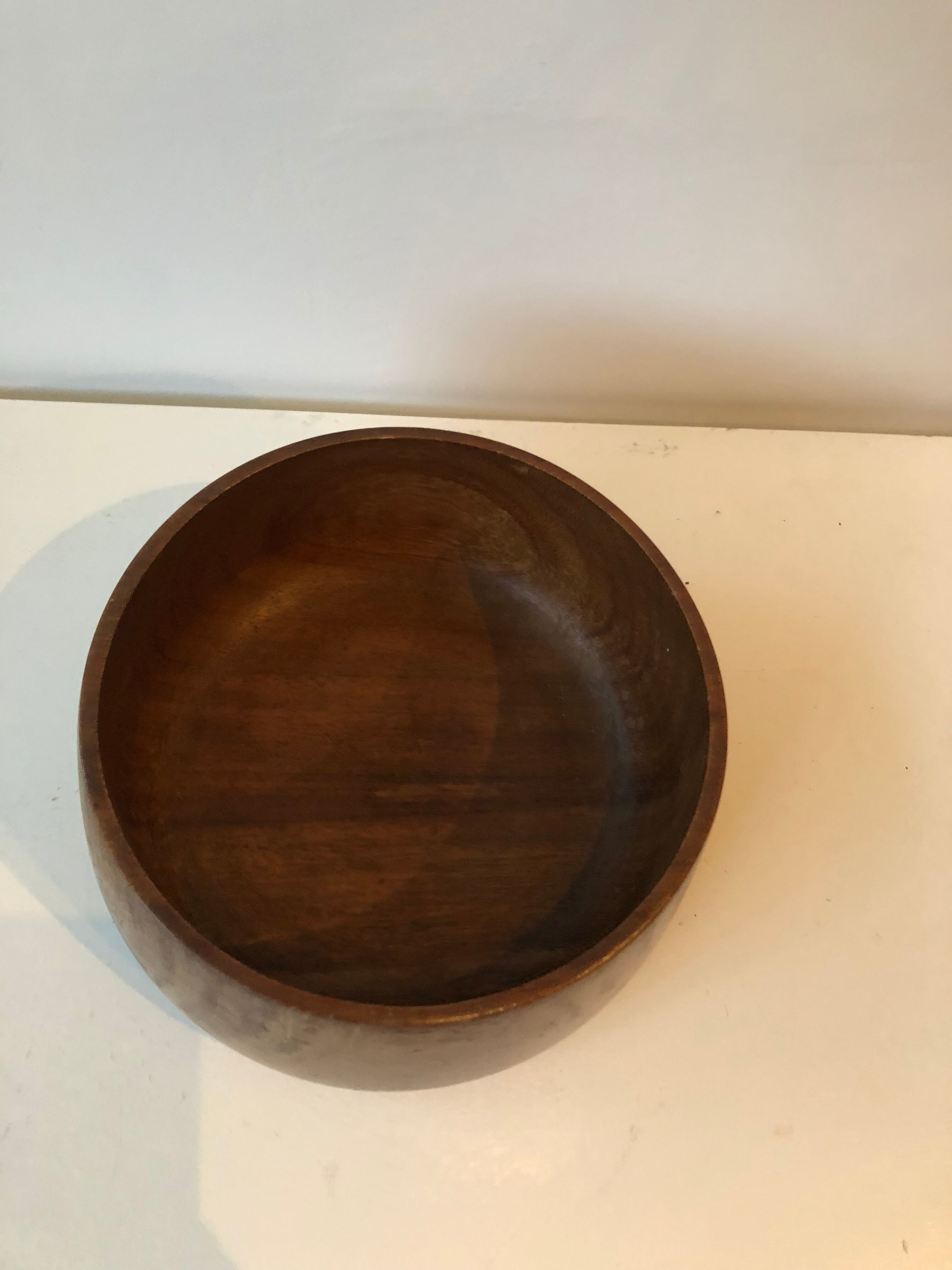 Scandinavian teak bowl