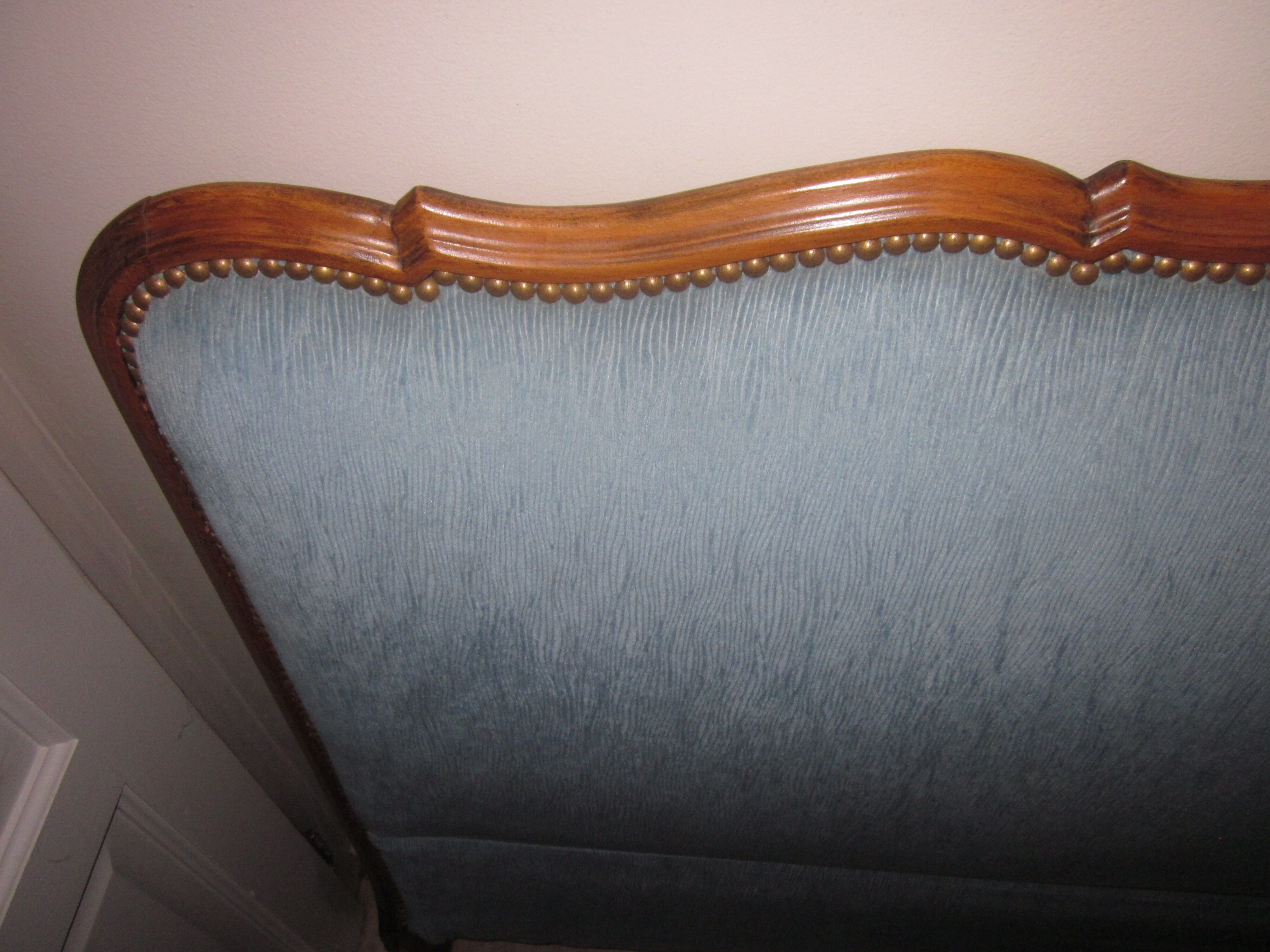 Old louis xv style headboard