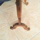 Louis XV Rocaille style firewall in walnut