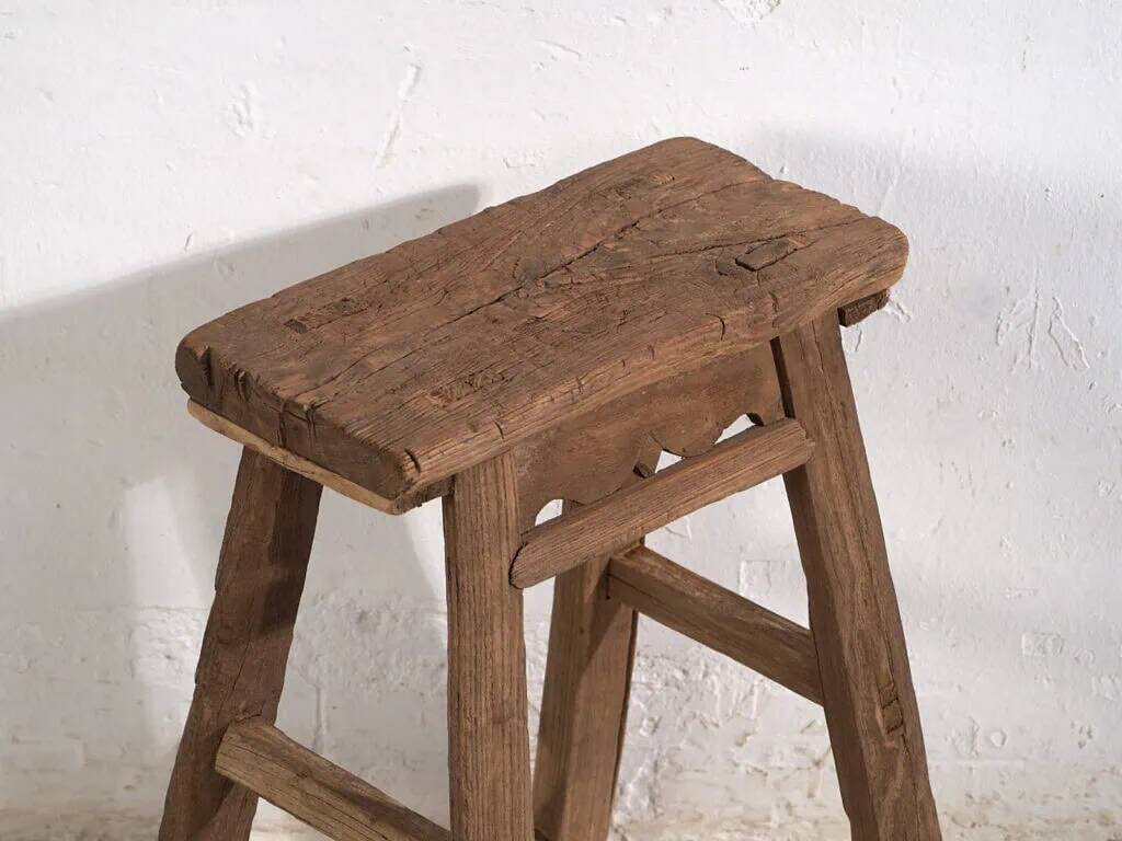 Ancient Asian stool (c.1900)