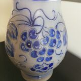 Pitcher in grey and blue Alsace sandstone