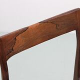 Suite of 6 Scandinavian rosewood chairs from Rio