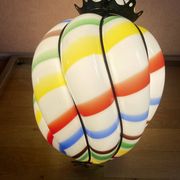Venetian lantern, Arlequin series, made of Murano glass