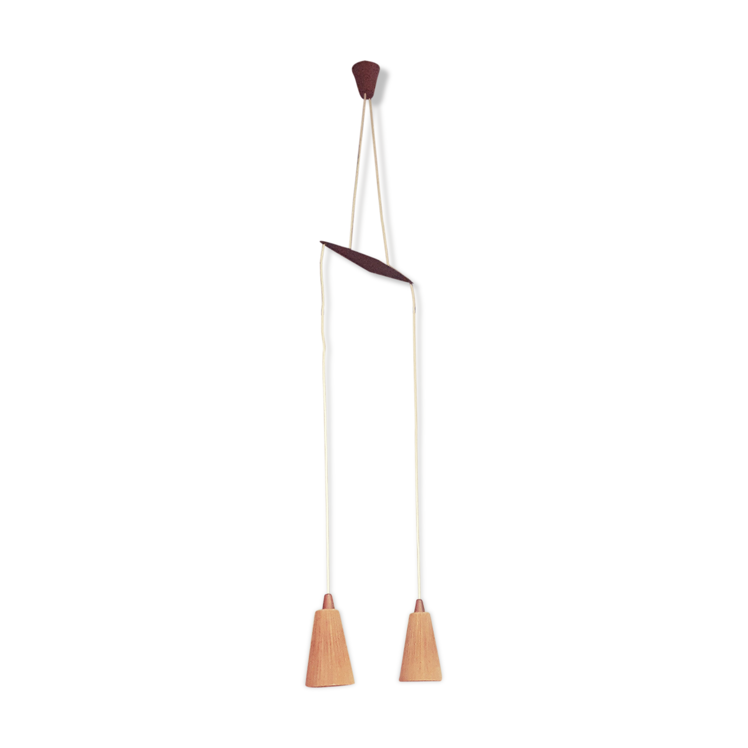 Suspension Temde Leuchten duo de lumières