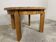 Table ronde extensible en orme massif Maison Regain